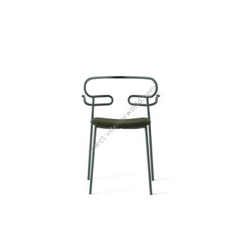 Traba / Chairs / Genoa Met Im Armchair TR-0048-MET-IM