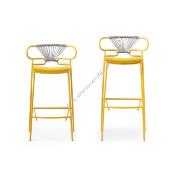 Traba / Stools / Genoa Met Im Cross Stool TR-0049-MET-CROSS-IM