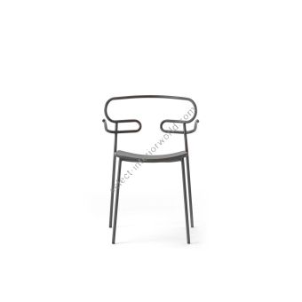 Traba / Chairs / Genoa Met Pu Armchair TR-0048-MET-PU