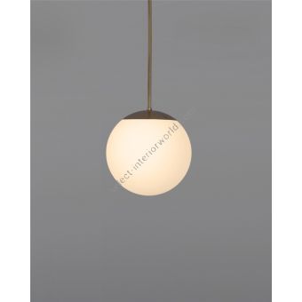 Schwung design / Pendants & Suspension Lights / Glass Globe Opal 300