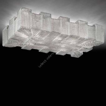 Glass & Glass Murano / Semi-Flush Mounts / Overlap 2 ART. 1315/P