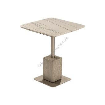 Adriana Hoyos / Side & Lamp Tables / Gem End Table 101 Stone Top