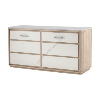 Adriana Hoyos / Dressers / Gem Dresser 101 Drawer Front - High Gloss