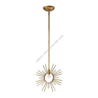 Elstead Lighting / Pendant Lights / Sun King Gold Leaf