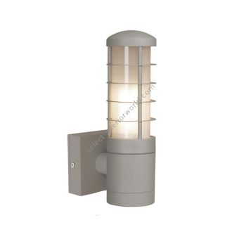 Elstead Lighting / Outdoor Wall Lights / Beta 4-ring Lantern Matt Silver
