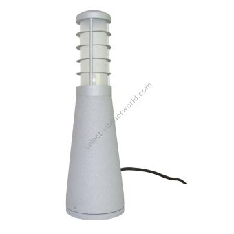 Elstead Lighting / Outdoor Bollard Lights / Beta Aluminium 4-Ring Matt Silver