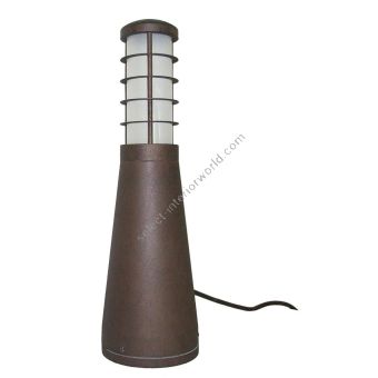 Elstead Lighting / Outdoor Bollard Lights / Beta Aluminium 4-Ring Aged Iron