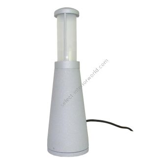 Elstead Lighting / Outdoor Bollard Lights / Beta Aluminium Plain Matt Silver