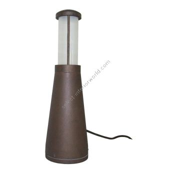 Elstead Lighting / Outdoor Bollard Lights / Beta Aluminium Plain Aged Iron