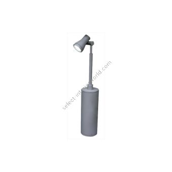 Elstead Lighting / Outdoor Spotlights / Beta Single Head Matt Silver