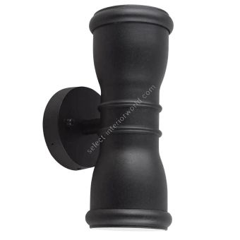 Elstead Lighting / Outdoor Wall Lights / Malvern Up & Down Black