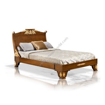 Francesco Molon / Beds / New Empire Carved Queen Size H1