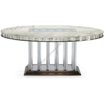 Arte Veneziana / Dining Tables / Hassun New Classic Handcrafted FTB-GLF-203-P8040