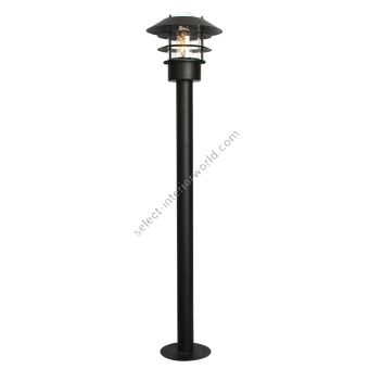 Elstead Lighting / Outdoor Bollard Lights / Helsingor 1 Lantern Black