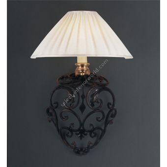 Officina Ciani / Wall Sconces / Iron Fabric Shade HL1030WA-1 Orcio