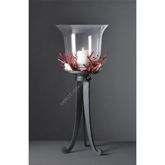 Officina Ciani / Candlesticks / Coral in Iron and Cast Brass HL1048CA Coralli