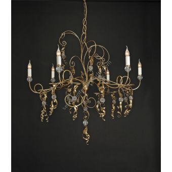 Officina Ciani / Chandeliers / with Iron Spirals HL1050CH-6