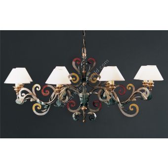 Officina Ciani / Chandeliers / Forged Iron HL1058CH-8