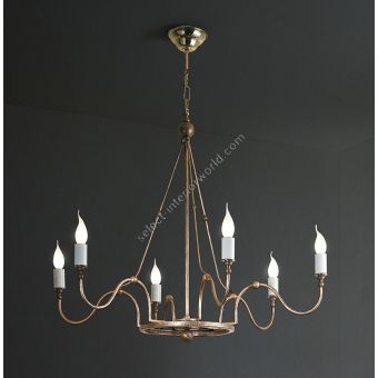 Officina Ciani / Chandeliers / Iron Simple HL1098CH-6 Tondino