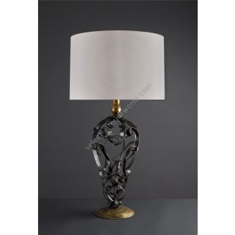Officina Ciani / Table Lamps / Wrought Iron HL1113TA-1 Ricciolosa
