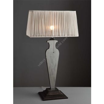 Officina Ciani / Table Lamps / in Iron with Wood Core HL1126TA Sandwich