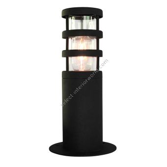 Elstead Lighting / Outdoor Pedestal Lights / Hornbaek 1 Lantern Black