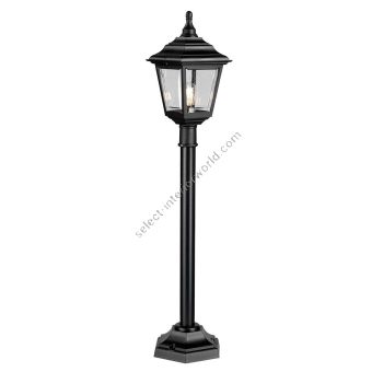 Elstead Lighting / Outdoor Post Lights / Kerry Pillar Lantern Black