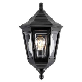Elstead Lighting / Outdoor Wall Lights / Kinsale Flush Lantern Black