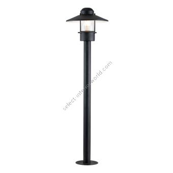 Elstead Lighting / Outdoor Bollard Lights / Klampenborg 1 Black