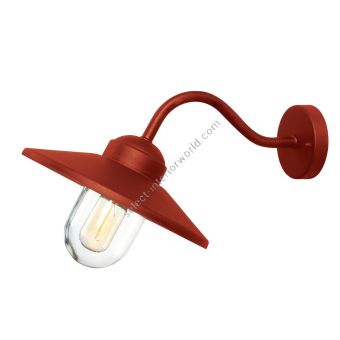 Elstead Lighting / Outdoor Wall Lights / Klampenborg Lantern Oxide Red