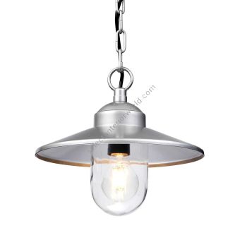 Elstead Lighting / Outdoor Pendant Lights / Klampenborg Silver