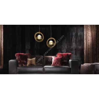 Mechini / Pendant Lights / White Glass Lampshade L-Round-1