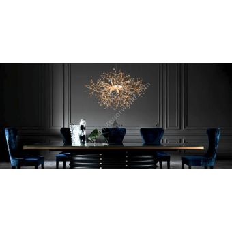 Mechini / Chandeliers / Clear and Coloured Bohemian Crystal L-Spidery/12