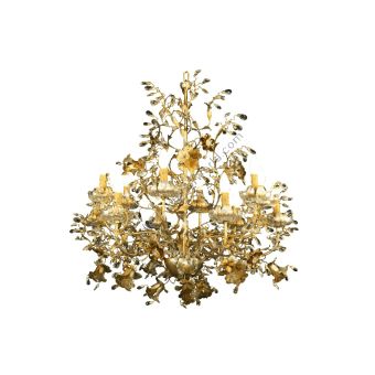 Mechini / Chandeliers / Clear Bohemian Crystal and Murano Glass L241/10