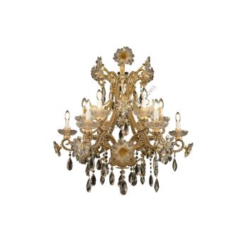 Mechini / Chandeliers / Clear Bohemian Crystal & Murano Glass L323/12