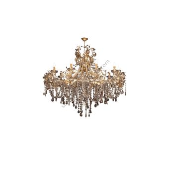 Mechini / Chandeliers / Clear and Coloured Bohemian Crystal L800/11