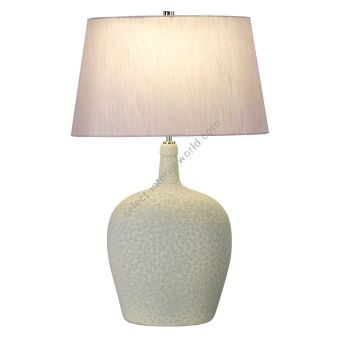 Elstead Lighting / Table Lamps / Lambeth with Silver Shade