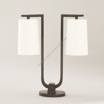 Objet Insolite / Bronze table lamp / Lampe Gustave