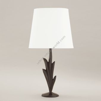 Objet Insolite / Bronze table lamp / Lampe Lys