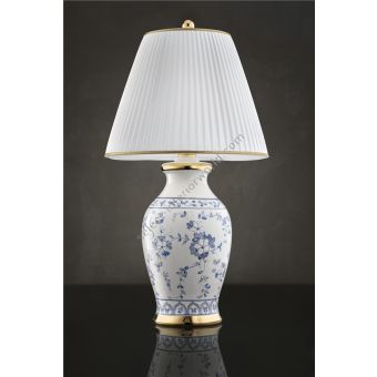 Italian Luxury Lighting / Table Lamps / Ceramic and Brass Components LF2028