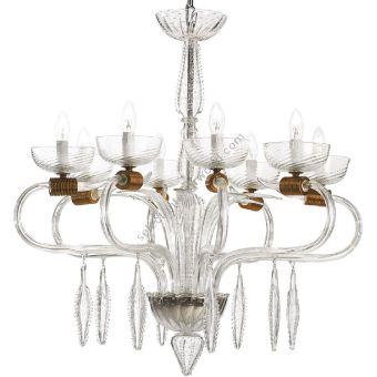 Arte Veneziana / Chandeliers / Linette Art Déco LDC-AVA-008-LD190