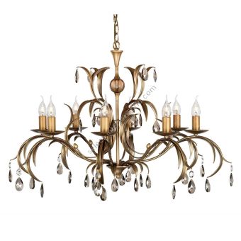 Elstead Lighting / Chandeliers / Lily 8 Bronze Patina
