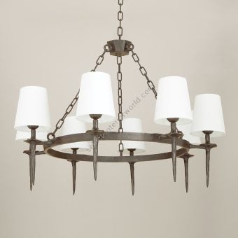 Objet Insolite / Bronze Chandeliers / Lustre Mancha