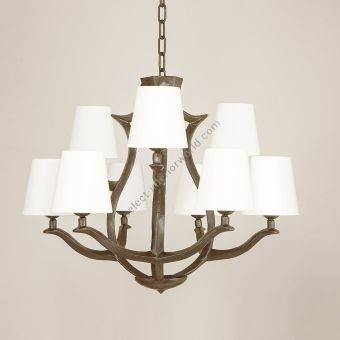 Objet Insolite / Bronze Chandeliers / Lustre Neuf