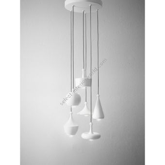 Aldo Bernardi / Pendants & Suspension Lights / Lustrini Round Multiple