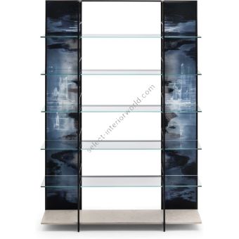 Arte Veneziana / Bookcases / Marciana Contemporary FSH-GLF-210-130
