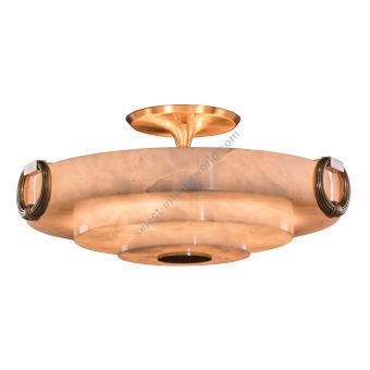 Mariner / Pendants & Suspension Lights / Casted Bronze & Alabaster 20089.0