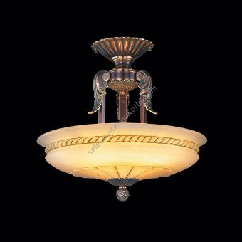 Mariner / Pendants & Suspension Lights / Casted Bronze & Alabaster 18660.0