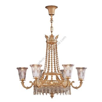Mariner / Chandeliers / Casted Bronze & Cut crystal 19209.0