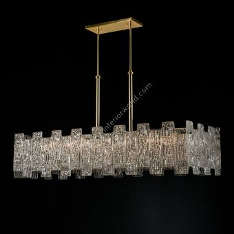Mariner / Chandeliers / Brass & Venetian glass 20208.0